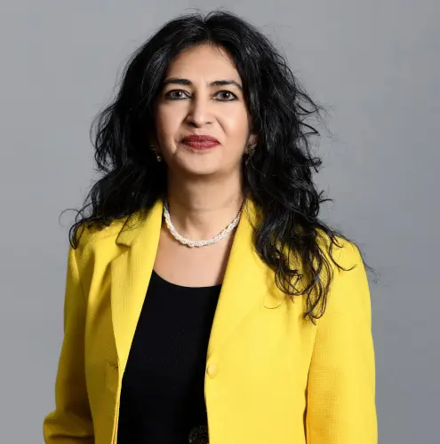 Photo of Farah Jivraj, Head, Market Access, Policy & Stakeholder Relations, Biogen Canada